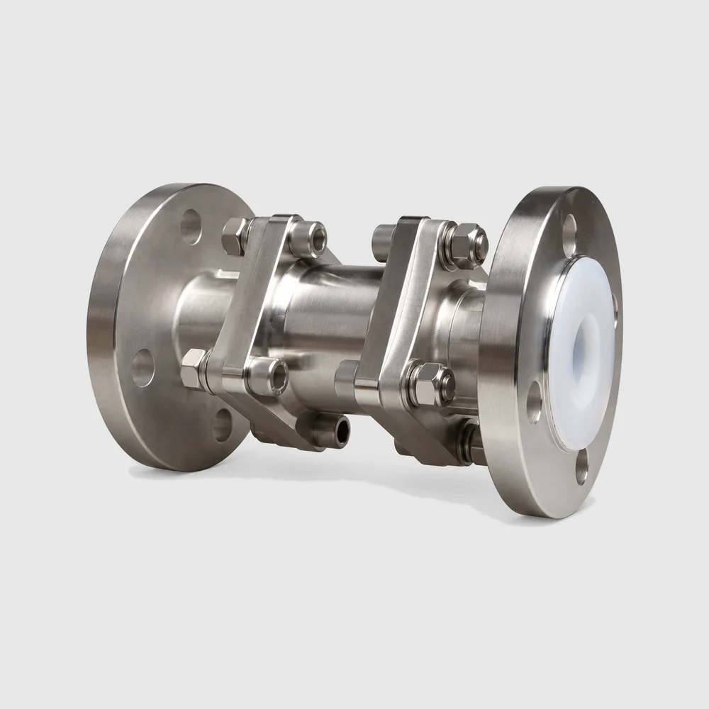 PFA-Lined Flanged Check Valve